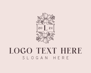 Gardening - Wedding Event Florist logo design