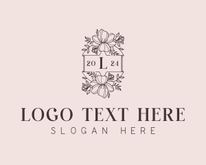 Wedding Event Florist Logo