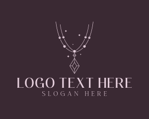 Jewel - Jewel Necklace Accessory logo design