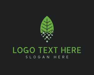 Laboratory - Biotech Leaf Science logo design