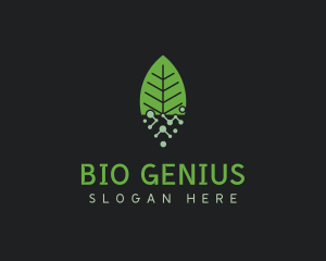 Biotechnology - Biotech Leaf Science logo design