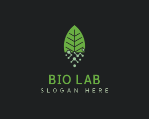 Biology - Biotech Leaf Science logo design