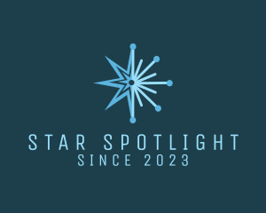 Star Snowflake Decor  logo design