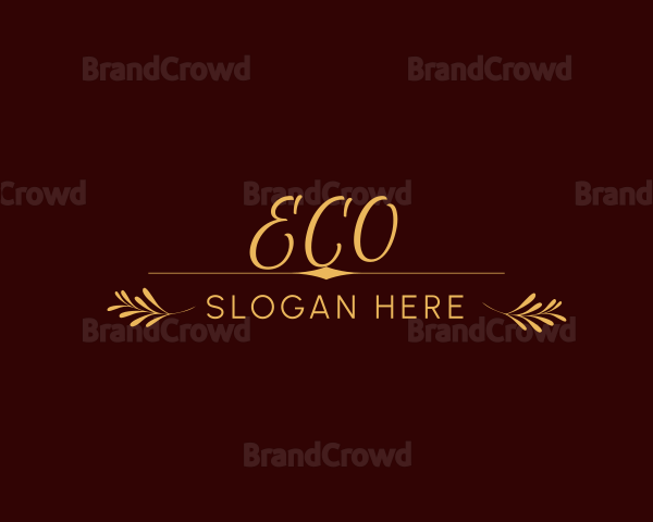 Luxury Premium Wordmark Logo