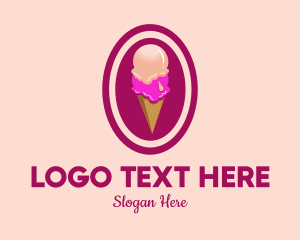 Gelato - Ice Cream Parlor logo design