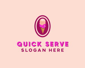 Ice Cream Parlor logo design