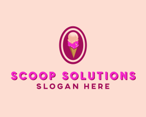 Scoop - Ice Cream Parlor logo design