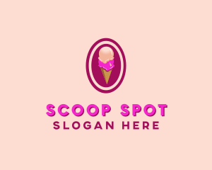 Scoop - Ice Cream Parlor logo design