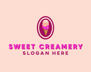 Ice Cream Parlor logo design