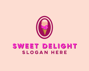 Ice Cream Parlor logo design