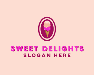 Ice Cream Parlor logo design