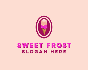 Ice Cream Parlor logo design