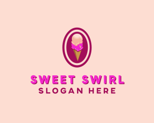 Soft Serve - Ice Cream Parlor logo design