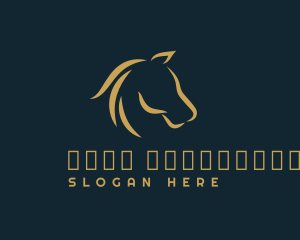 Racing - Horse Mane Equine logo design
