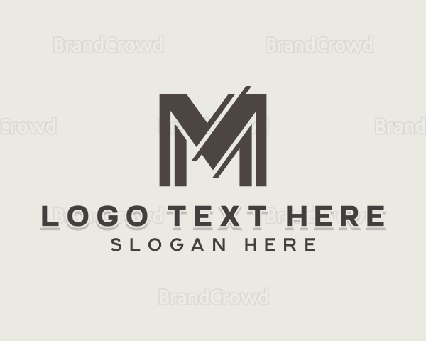 Professional Agency Letter M Logo