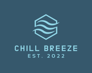 Wind Breeze Ventilation logo design