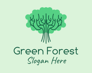 Green Tree Park  logo design