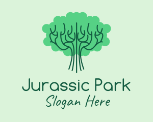 Green Tree Park  logo design