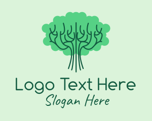 Green Tree Park  Logo