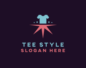 T Shirt - Sparkling T shirt Boutique logo design