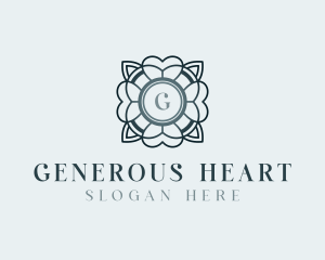 Heart Flower Boutique logo design