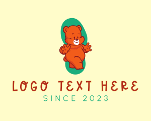 Friendly - Cute Teddy Bear logo design