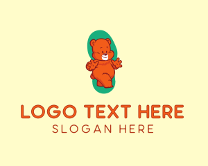 Cute - Cute Teddy Bear logo design