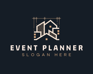 Planner - Architect Blueprint Residential logo design