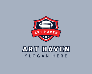 Football Athletic Team logo design