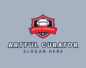 Football Athletic Team logo design