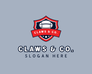 Football Athletic Team logo design