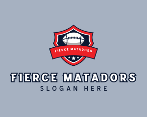 Football Athletic Team logo design