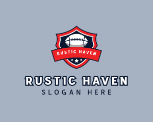 Football Athletic Team logo design