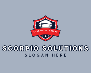 Football Athletic Team logo design