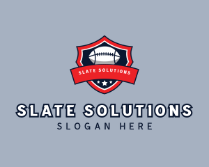 Football Athletic Team logo design