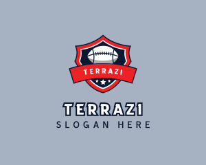 Football Athletic Team logo design