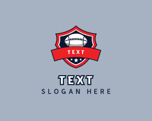 Football Athletic Team logo design