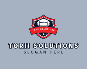 Football Athletic Team logo design