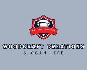 Football Athletic Team logo design