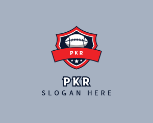 Football Athletic Team logo design