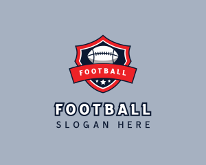 Football Athletic Team logo design