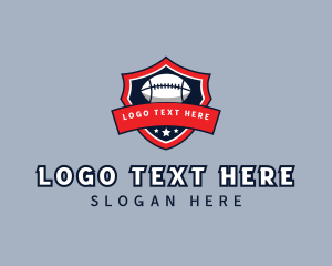 Football Athletic Team Logo