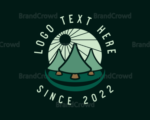 Pine Tree Forest Logo