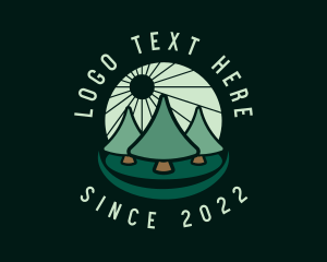 Growth - Pine Tree Forest logo design