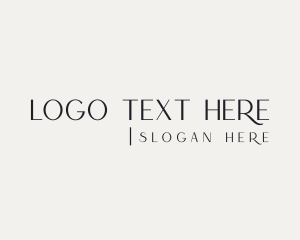 Wordmark - Expensive Stylish Beauty logo design