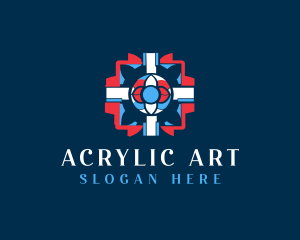 Church Mosaic Art logo design