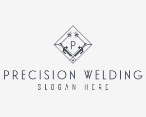 Welding Torch Fabrication logo design