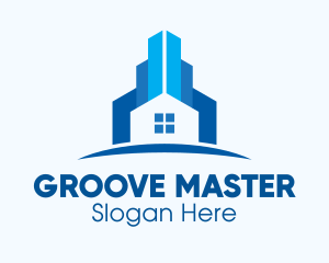 Blue Home Property Logo