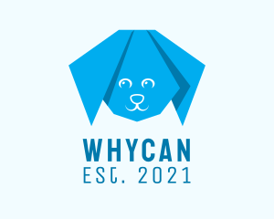 Etsy Store - Blue Dog Origami logo design