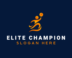 Champion - Athletic Basketball League logo design